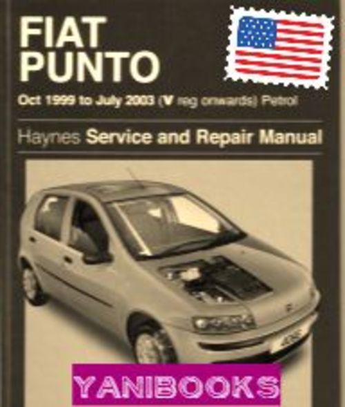 Product picture  Get Fiat Punto 1999-2003 Service and Repair Manual